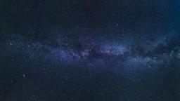 The night sky is full of stars, and the Milky Way stretches across the entire picture. - free wallpaper image